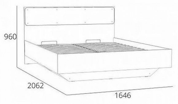 Кровать Оттавия