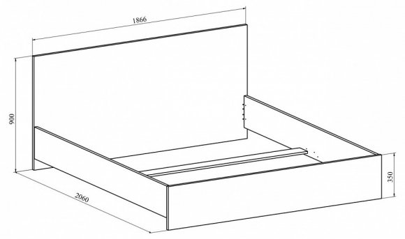Кровать Виктория