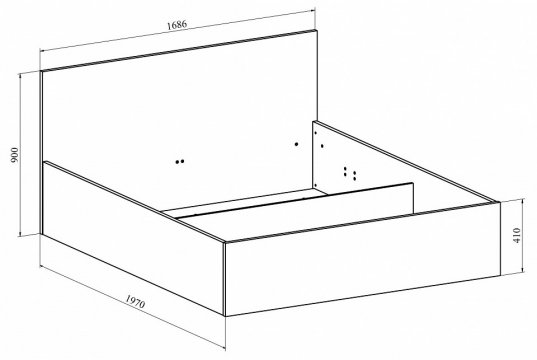 Кровать Виктория