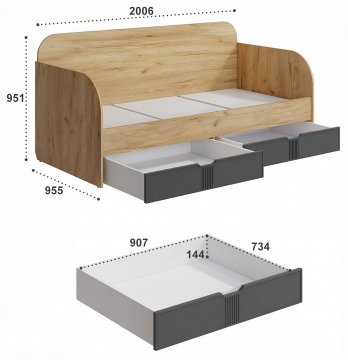 Кровать Эмилия