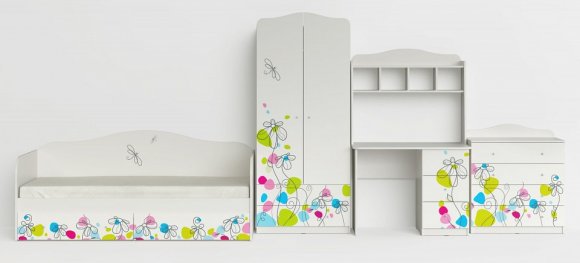 Кровать Цветы