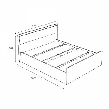 Кровать Фиеста