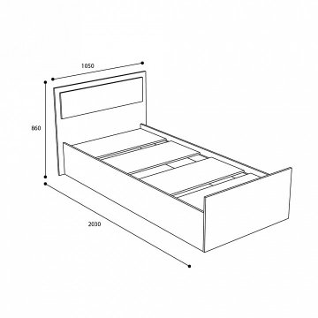 Кровать Фиеста
