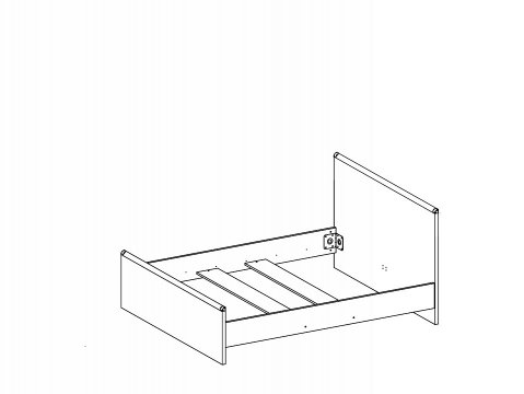 Кровать Индиана
