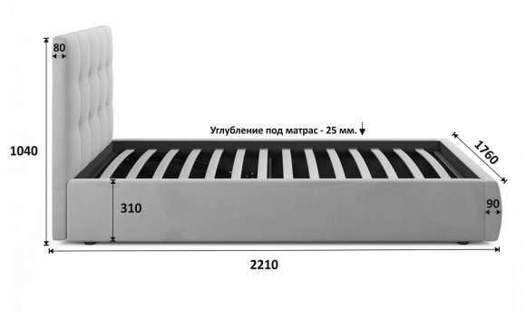 Кровать Selesta