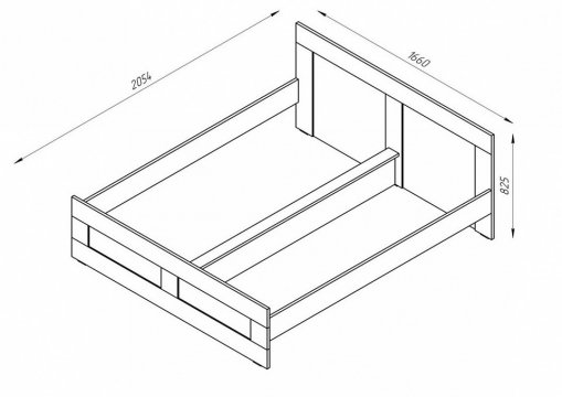 Кровать Сириус