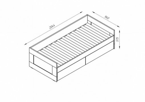 Кровать Сириус