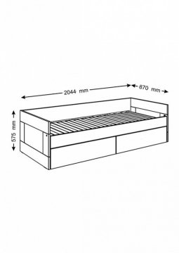 Кровать Сириус