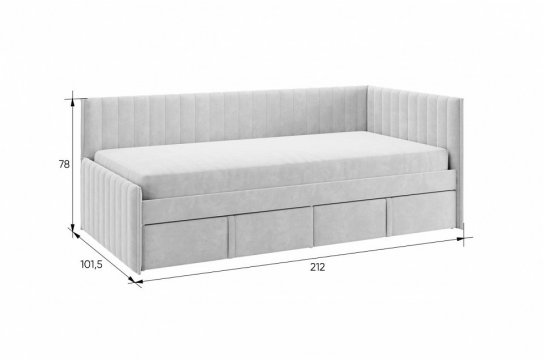 Кровать Твикс