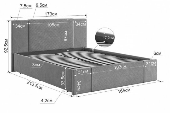 Кровать Хлоя